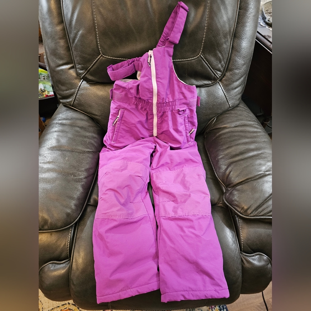 Girls size 8 Snow Bibs